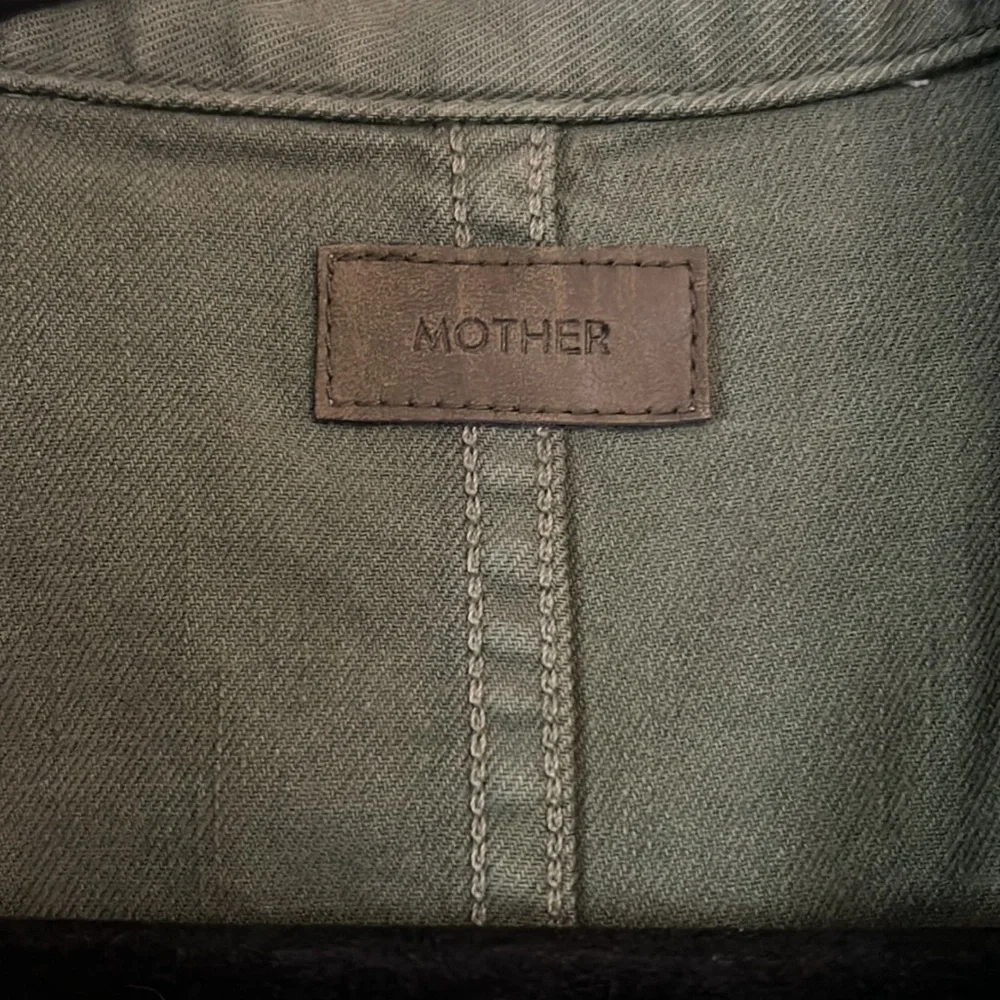 NWOT Mother Denim Long Sleeve Utility Jumper - Picture 8 of 9